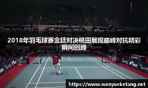 2018年羽毛球赛金廷对决桃田展现巅峰对抗精彩瞬间回顾